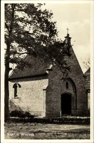 Ak Waalwijk Nordbrabant Niederlande, Kapel