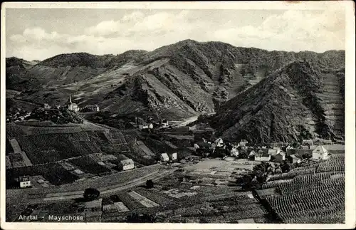 Ak Mayschoß an der Ahr, Panorama