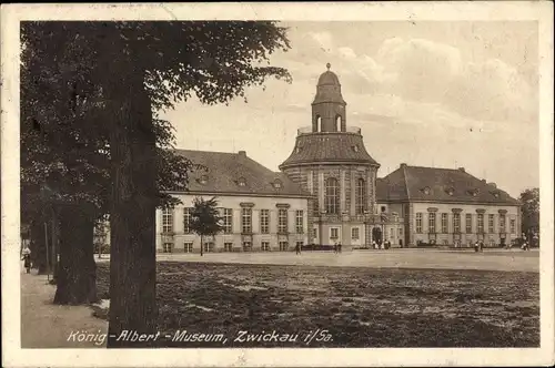 Ak Zwickau in Sachsen, König-Albert-Museum