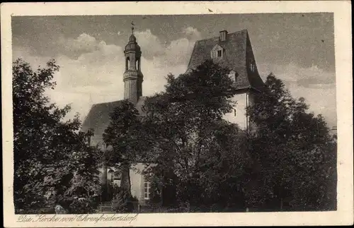 Ak Ehrenfriedersdorf im Erzgebirge, Kirche