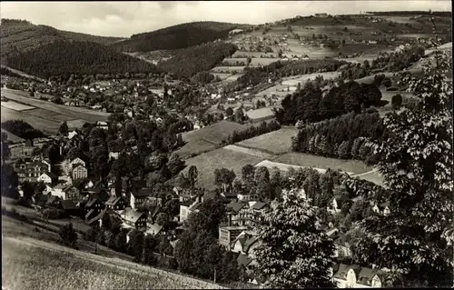 Ak Klingenthal im Vogtland Sachsen, Blick ins Aschberggebiet