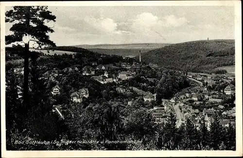 Ak Bad Gottleuba in Sachsen, Ort mit Heilstätte und Panoramahöhe