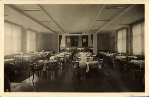 Ak Oberhof im Thüringer Wald, VDK-Erholungsheim, Großer Speisesaal