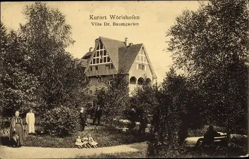 Ak Bad Wörishofen im Unterallgäu, Villa Dr. Baumgarten