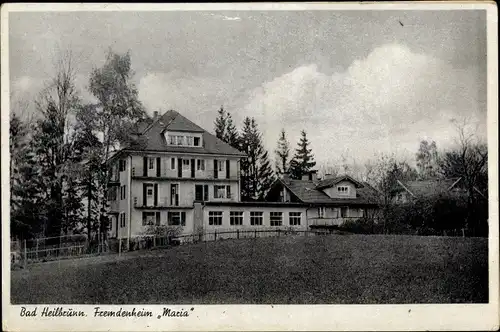 Ak Bad Heilbrunn in Oberbayern, Fremdenheim Maria