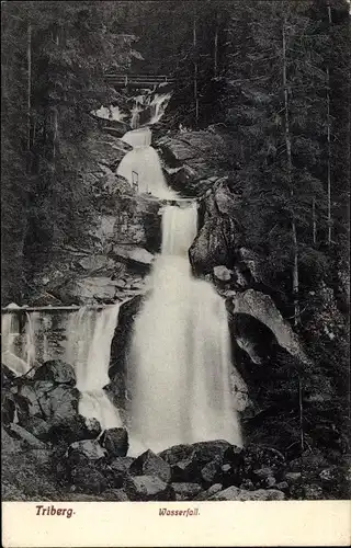 Ak Triberg im Schwarzwald, Wasserfall