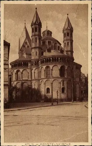 Ak Köln am Rhein, Apostelnkirche