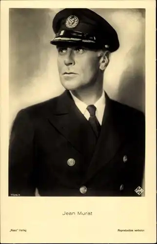 Ak Schauspieler Jean Murat, Portrait, Uniform, Ross Verlag 7526 1