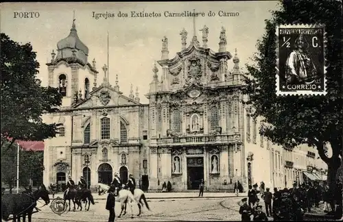 Ak Porto Portugal, Igrejas dos Extinetos Carmelitas e do Carmo
