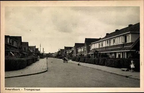 Ak Amersfoort Utrecht Niederlande, Trompstraat