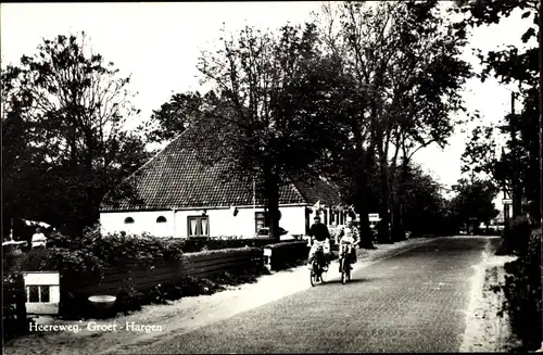 Ak Hargen aan Zee Schoorl Nordholland Niederlande, Heereweg