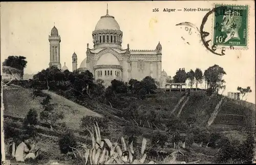Ak Algier Alger Algerien, Notre Dame