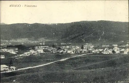 Ak Asiago Vicenza Veneto Venetien, Panorama