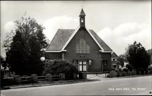 Ak De Pollen Twenterand Overijssel Niederlande, Ned. Herv. Kerk