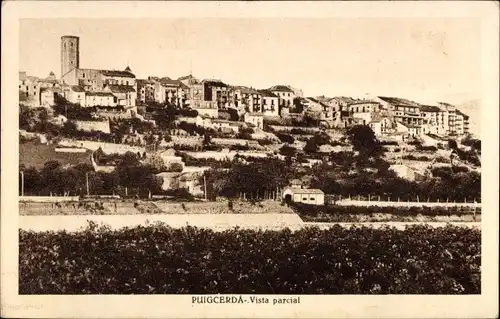 Ak Puigcerda Katalonien, Vista parcial