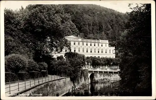 Ak Karlovy Vary Karlsbad Stadt, Parkhotel Richmond