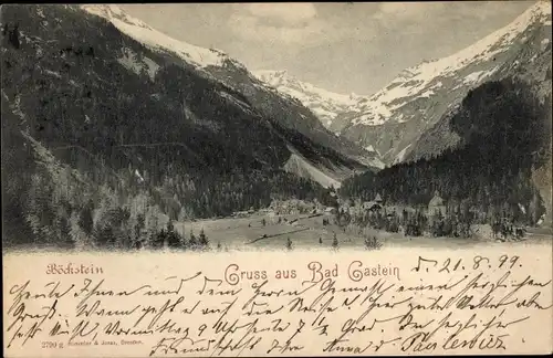 Ak Böckstein Bad Gastein in Salzburg, Panorama