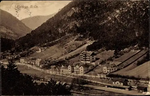 Ak Waldegg in Niederösterreich, Ort im Tal