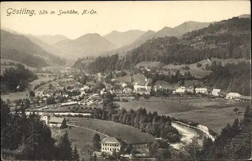 Ak Göstling an der Ybbs in Niederösterreich, Gesamtansicht