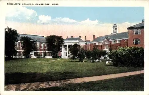Ak Cambridge Massachusetts USA, Radcliffe College