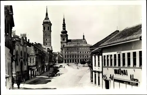 Ak Vyškov Wischau Südmähren, Masarykovo namesti