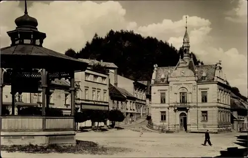 Ak Brandýs nad Orlicí Brandeis an der Adler Region Pardubice, Namesti