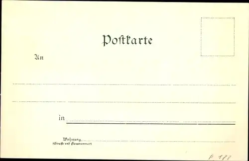 Litho Nürnberg, Bayr. Landesausstellung 1896, Staatl. Anstalten, Armeemuseum