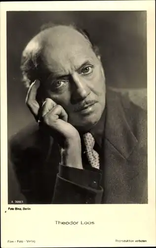 Ak Schauspieler Theodor Loos, Film Foto Verlag A 3680/1