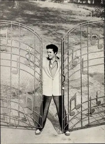 Ak Schauspieler und Sänger Elvis Presley, Portrait