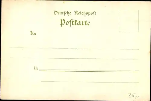 Litho Bad Homburg vor der Höhe, XXIII. Mittelrheinisches Kreisturnfest 1897, Festhalle, Turner