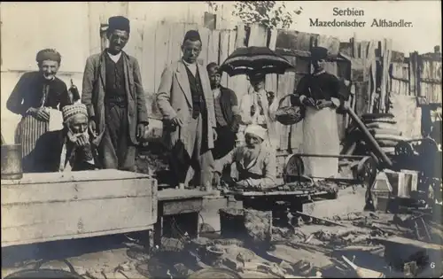 Ak Serbien, Mazedonischer Althändler