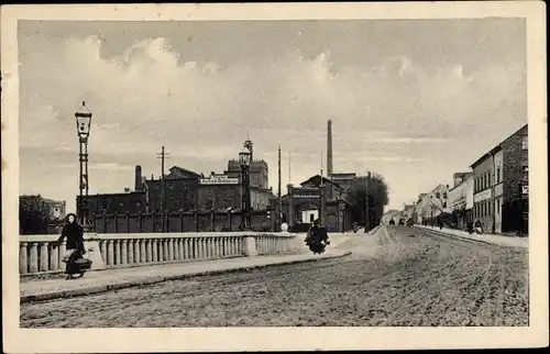 Ak Sowjetsk Tilsit Ostpreußen, Aktienbrauerei, Reklame, Van Kollem's Bonbons, Groningen