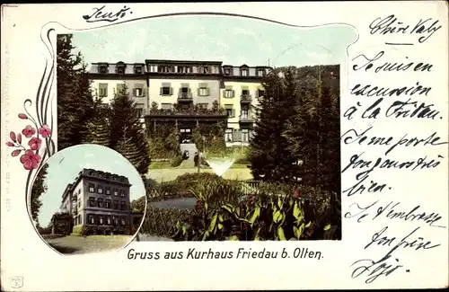 Ak Olten Kanton Solothurn, Kurhaus Friedau