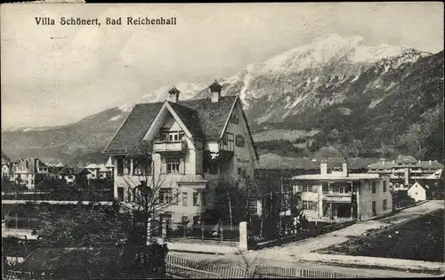 Ak Bad Reichenhall in Oberbayern, Villa Schönert