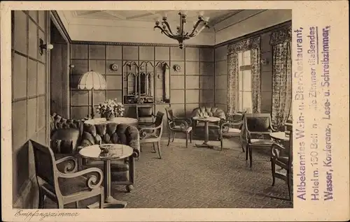 Ak München, Hotel-Restaurant Fränkischer Hof, Senefelderstraße 2-3