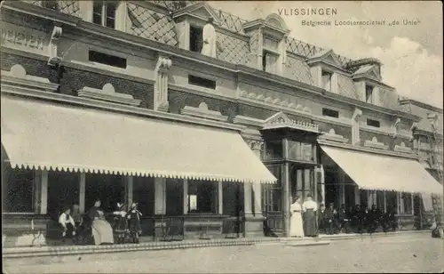 Ak Vlissingen Zeeland Niederlande, Belgische Loodsensocieteit de Unie