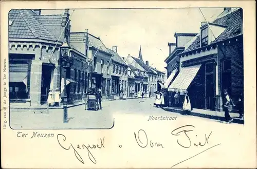Ak Ter Neuzen Terneuzen Zeeland, Noordstraat
