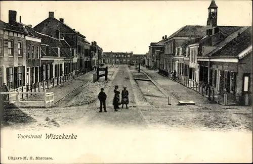 Ak Wissekerke Zeeland Niederlande, Voorstraat