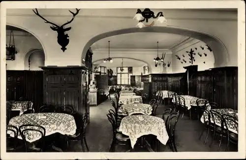 Ak München, Hotel Restaurant Kreuzbräu, Brunnstraße 7