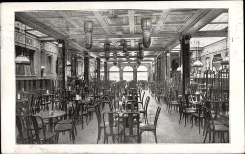 Ak München, Café Fürstenhof, Neuhauserstraße 21