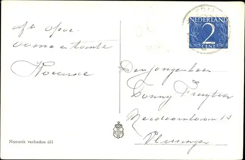 Ak Waarde Zeeland, Achterweg