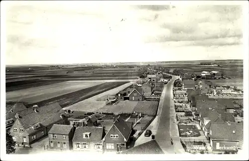Ak Waarde Zeeland, Kerkweg, Luchtfoto