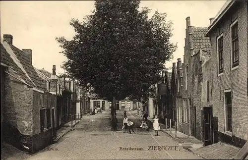 Ak Zierikzee Zeeland, Breedstraat