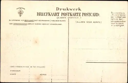 Ak Hontenisse Zeeland Niederlande, Watersnood, 1906, Menschen bei der Arbeit