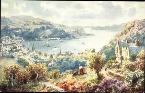 Künstler Ak Oban Schottland, Kerrera