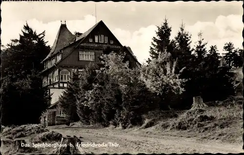Ak Friedrichroda im Thüringer Wald, Das Spießberghaus