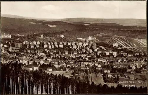 Ak Friedrichroda in Thüringen, Panorama
