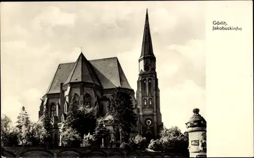 Ak Görlitz in der Lausitz, Jakobuskirche