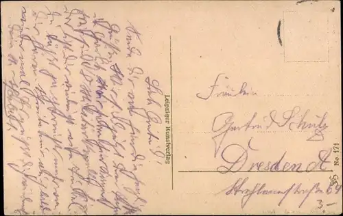 Ak Görlitz in der Lausitz, Postplatz mit Zierbrunnen