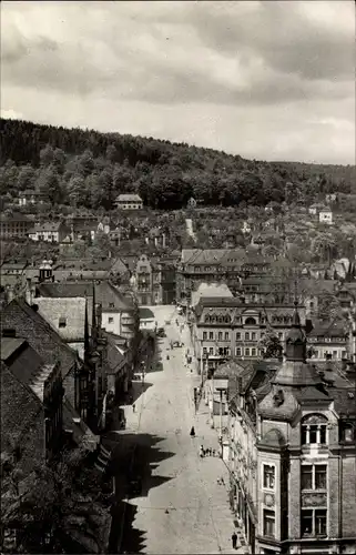 Ak Aue im Erzgebirge Sachsen, Stadtmitte